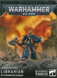 Space Marines Librarian in Terminator Armour