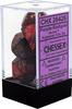 Kości zestaw RPG Chessex 26426 Gemini Purple-Red / Gold Polyhedral