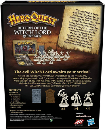 HeroQuest Return of the Witch Lord ENG