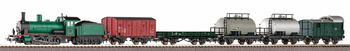Piko 97942 Kolejka Zestaw startowy SNCB z parowozem towarowym Rh 71