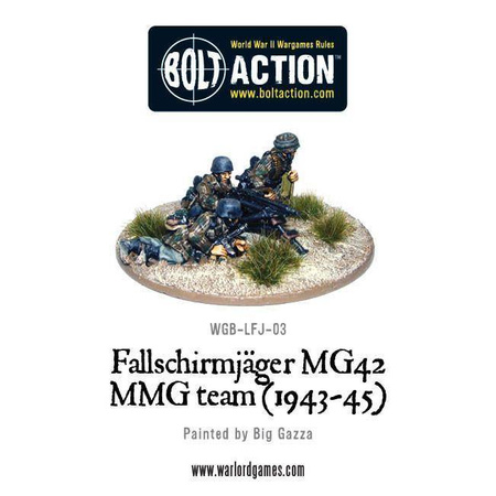 Bolt Action German Fallschirmjager MG42 MMG Team