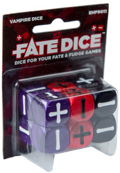 FATE RPG Vampire Dice - zestaw kości