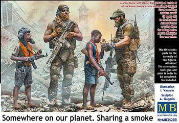 Master Box 35200 Sharing a smoke