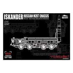 Modelcollect MA72011 Iskander Russian MZKT Chassis