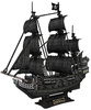 Puzzle 3D 180 el. Zemsta Królowej Anny