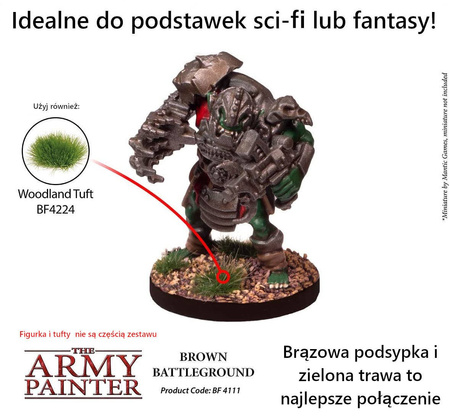 Army Painter Brown Battleground - podsypka