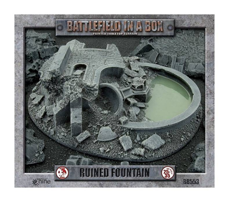 Battlefield in a Box Gothic Ruined Fountain