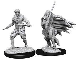 Pathfinder Battles: Male Elf Rogue