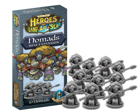 Heroes of Land, Air & Sea Nomads Expansion ENG