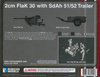 Rubikon Models 280109 2cm FlaK 30 z przyczepą SdAh 51/52 Trailer