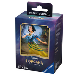 Pudełko na karty Deck Box Lorcana Snow White (Ravensburger)