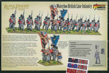 Black Powder Waterloo British Line Infantry