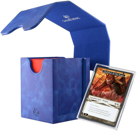 Pudełko na karty Gamegenic Squire PLUS 100+ XL Blue / Niebieskie