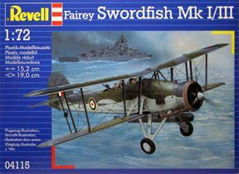 Revell 04115 Fairey Swordfish Mk I/III