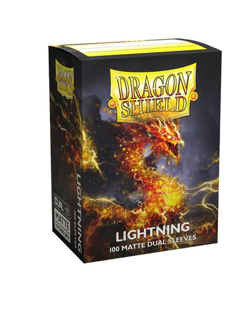 Koszulki Standard Dragon Shield Matte Dual Lightning (100 sztuk)