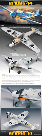 Academy 12454 Messerschmitt Bf109G-14