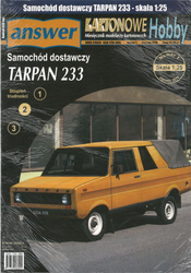 Model kartonowy Answer Kartonowe Hobby 9/18 TARPAN 233 1:25