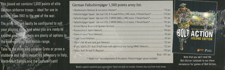 Bolt Action Fallschirmjager - German Starter Army