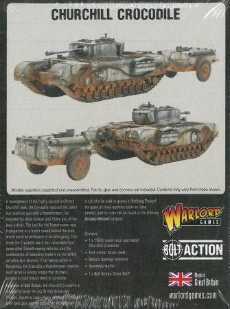 Bolt Action British Churchill Crocodile