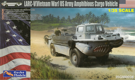 Model do sklejenia Gecko Models LARC-V Vietnam War US Army Amphibious