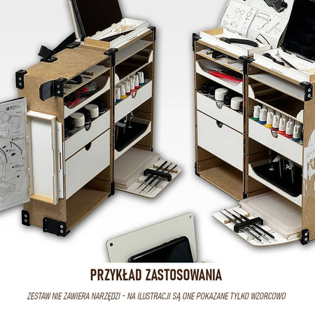 HobbyZone HZ-OPI08 Przenośny Warsztat Hobbystyczny - Wkład Wielofunkcyjny