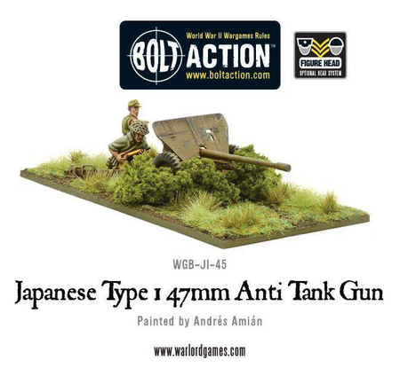 Bolt Action Imperial Japanese Army Type 1 47mm Anti-Tank Gun