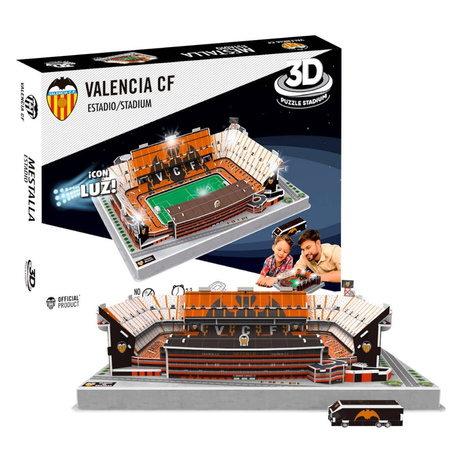 Puzzle 3D 87 el. Stadion Valencia LED