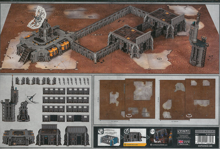 Warhammer 40.000 Battlezone Fronteris Nachmund - zestaw scenerii