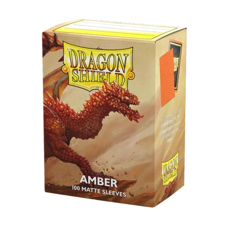 Koszulki Standard Dragon Shield Matte Amber (100 sztuk)