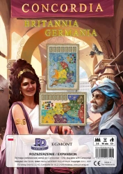 Concordia mapa Brytania / Germania - Britannia / Germania
