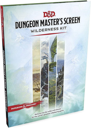 Dungeons&Dragons Dungeon Master's Screen Wilderness Kit - ekran