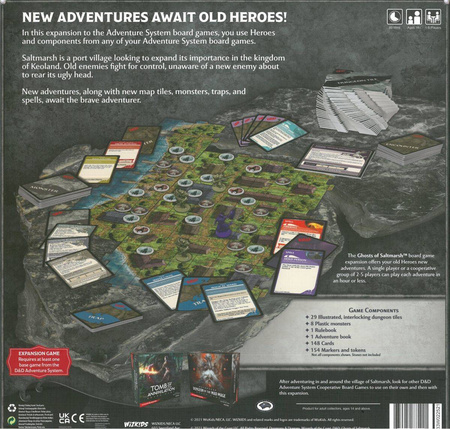 Dungeons&Dragons Ghost of Saltmarsh Board Game - dodatek