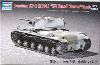 Trumpeter 07232 KV-1 M1941 "KV Small Turret" Tank