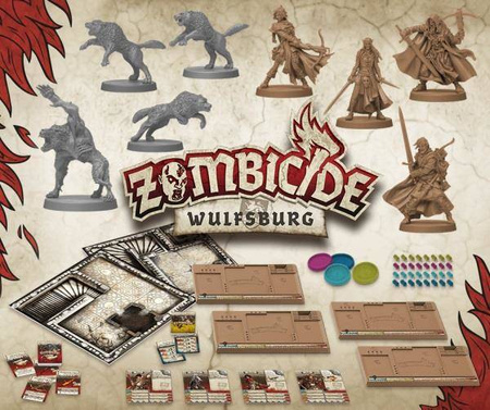 Zombicide Czarna Plaga Wulfsburg (Edycja Polska)