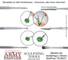 Army Painter Hobby Sculpting Tools - dłuta modelar