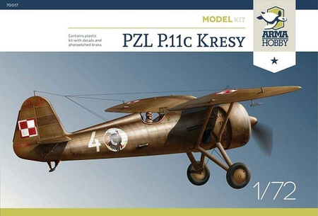 ARMA HOBBY PZL P.11c Kresy - Junior Set