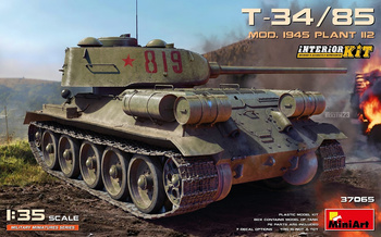 Mini Art 37065 T-34/85 Mod. 1945 Plant 112 Interior Kit model plastikowy do sklejenia i pomalowania