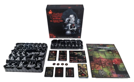 Darkest Dungeon Gra Planszowa + Skarbiec + Crimson Court + Muszkieterka