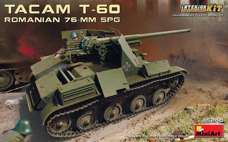 Mini Art 35240 TACAM T-60 Romanian 76-mm SPG