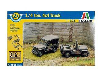 Italeri 7506 Willys Jepp 1/4 ton 4x4