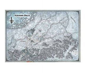 D&D Icewind Dale Map - mapa