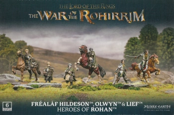 Middle-Earth SBG Frealaf Hildeson Olwyn & Lief Heroes of Rohan [PRZEDSPRZEDAŻ 4.10.2025]