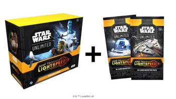 Star Wars Unlimited Karnet Prerelease Jump To Lighspeed + 2x booster