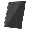 Strony do Segregatora Ultimate Guard 18-Pocket Side-Loading Black (10 sztuk)
