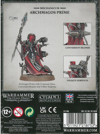 The Horus Heresy Mechanicum Archmagos Prime
