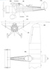 Model kartonowy WAK 8/18 PWS-17M2 (Wersja myśliwska)