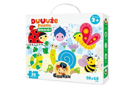 CzuCzu - Duuuże Puzzle - Robaczki / 2+