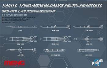 Meng SPS-044 U.S. Long/Medium-Range Air-To-Air Mi.
