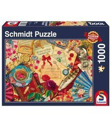 Puzzle Stare listy miłosne 1000 (Schmidt)