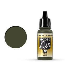 Farba Vallejo Air 71324 BS Dark Green BS241